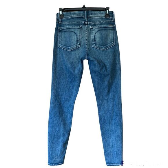 Fidelity Denim Mila Mid-Rise Ankle‎ Skinny Jeans Blue Size 26 - Picture 2 of 12
